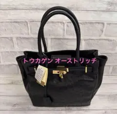 トウカゲン オーストリッチハンドバッグ