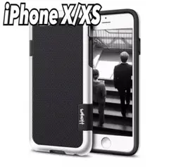 【iPhoneX/XS】黒 シンプル iPhoneケース 大人気 韓国