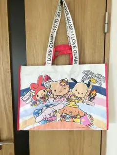 サンリオキャラクターズ　グアム　エコバッグ　トートバッグ