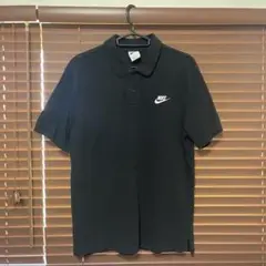 Nike ブラック ポロシャツ