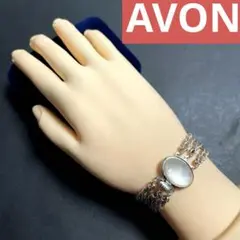 AVONシルバー色ブレスレット