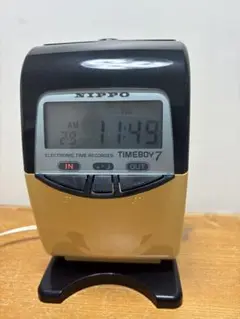 NIPPO TIMEBOY 7 電子タイムレコーダー