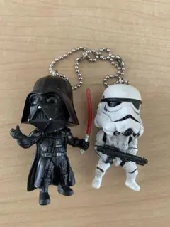 ダース・ベイダー ストームトルーパー ガチャガチャ　プラプラマスコット