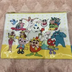クレヨンしんちゃん　ベンダーストア　フラットポーチ