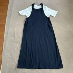 サニークラウズ　エプロンワンピースセット