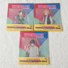 ウィッチウォッチ　ビッグクリアキーチェーン　真神圭護　風祭監志　宮尾音夢　セット
