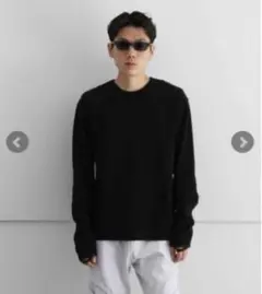 JIAN YE 23aw HUNTER TOP Black