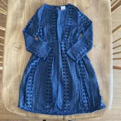 Weileenice  長袖 レース ワンピース 140