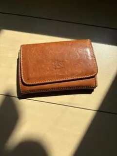 イルビゾンテ IL BISONTE 名刺入れ　カードケース　ヌメ