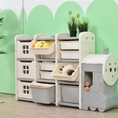 収納ラックおもちゃ収納 キッズ 子供服収納ケース かわいい おしゃれ 車分類収納
