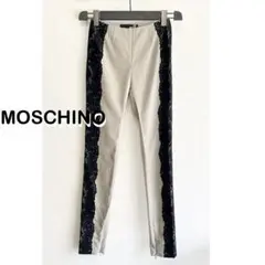 LOVE MOSCHINO ラブモスキーノ サイドレースパンツ
