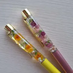 ハーバリウムボールペン ２本セット ③