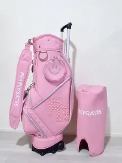 15様専用 PEARLY GATES ニコちゃんピンク カートキャディバッグ韓国