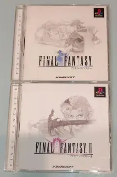 FINAL FANTASY Ⅰ II セット ファイルファンタジーⅠ Ⅱ PS1