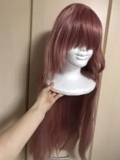 コスプレ用ウィッグ シペラス製 ロングピンク