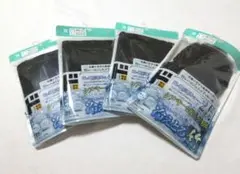 L 新品 ドンキ 冷感マイナス2℃ 冷えとろ竹 インナー 4枚セット 黒