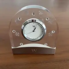 ウェッジウッド　クリスタル　時計