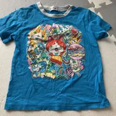妖怪ウォッチTシャツ 110cm 青