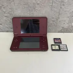 ニンテンドーDSi LL ワインレッド UTL-001 ゲームソフトセット
