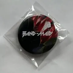 BAND-MAID ロゴ CONQUEROR 限定 缶バッジ 新品未使用未開封