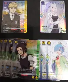 【ユニオンアリーナ】エミリア アルミン レム ガビ プロモ
