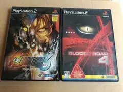 BLOODY ROAR 3 & 4 セット ブラッディロア PS2 プレステ2