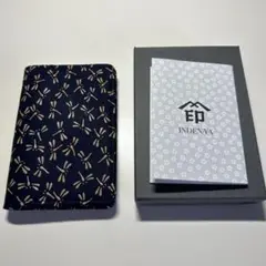 【新品未使用】印傳屋上原勇七　INDEN-YA トンボ柄 名刺入れ