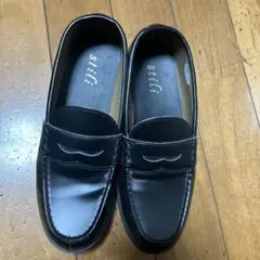 stili ブラック ローファー 24.5cm