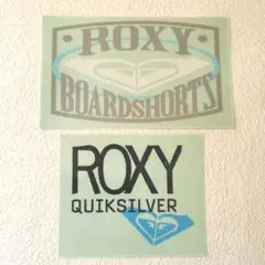 ROXY ステッカー 2枚セット ロキシー