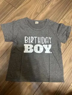 Tシャツ バースデー ボーイ 110サイズ 記念日 撮影