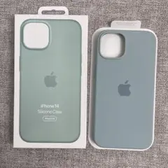 「新品未使用」iPhone 14 シリコンケース ミントグリーン