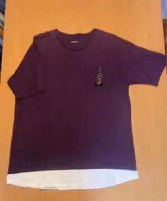 graniph パープル Tシャツ Lサイズ