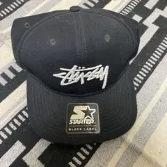Stüssy ブラックキャップ Starter Black Label