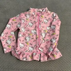 ハローキティ ラッシュガード 95 ピンク