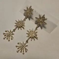 BIJOU HOLIC スパークル スター ゴールド ピアス