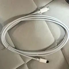 ホワイト Lightningケーブル 約1メートル