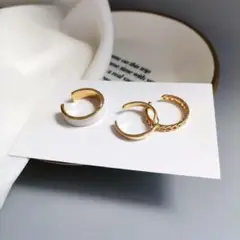 m53【お得商品】☆アンティークリング☆指輪☆ゴールド☆3個セット☆J2