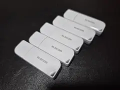 ELECOM MF-HMU208GWH 8GB USBメモリ 5個セット②