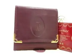 Cartier カルティエ マストライン レザー コインケース 小銭入れ