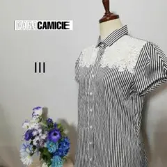 ナラカミーチェ　極上美品　若干ストレッチ有　透け感有　XLサイズ