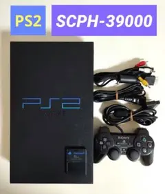 SONY PS2 プレステ2 プレイステーション2 SCPH-39000ブラック
