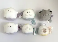 新品未使用　オバケーヌ　ちまぬい　てのりぬいぐるみ　6個セット