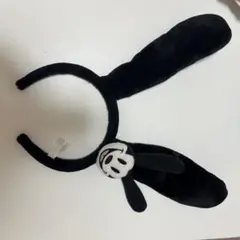 ウサギの耳カチューシャ 黒