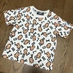 XLARGE Kids ファニーゴリラ総柄　Tシャツ ホワイト