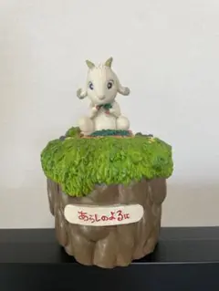 即決！あらしのよるに　木村 裕一　貯金箱　フィギュア　メイ　やぎ ヤギ
