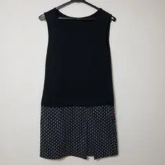 gabardine K.T ワンピース 9号 黒 未使用