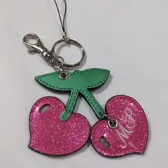 ❄sale❄【188】メゾピアノ 希少 ハート さくらんぼ キーホルダー