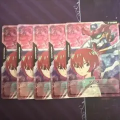 ガンダム　ガンダムカードゲーム　マチュ　リソース　プロモ　5枚　ジークアクス