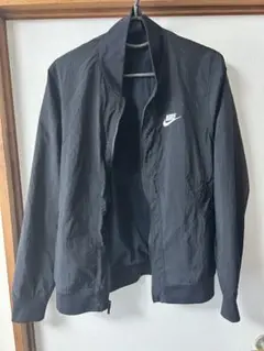 【美品】NIKE ナイロンジャケット S ブラック