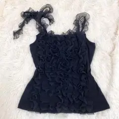 coquette フリルキャミソール